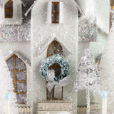 FROSTED MANSIONETTE IN WHITE