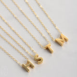 LETTER CHARM NECKLACE