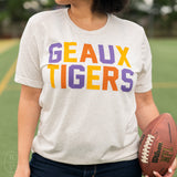 GEAUX TIGERS MULTI BLOCK TSHIRT