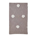 TUFTED DOT THROW