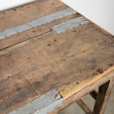 RECLAIMED WOOD FOLDING TABLE