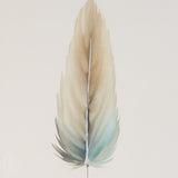 MEDIUM FLOATED FRAMED FEATHER SERIES 6 PAINTING #3