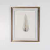 MEDIUM FLOATED FRAMED FEATHER SERIES 5 PAINTING #7