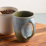 REACTIVE GLAZE STONEWARE MUG