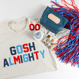 GOSH ALMIGHTY MULTI BLOCK TSHIRT