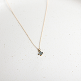 SIGNATURE CROSS GOLD CHARM NECKLACE