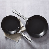 TOUGHENED NONSTICK FRY PANS SET OF TWO