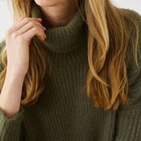 CHALET COWL NECK SWEATER