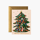 TRIMMED TREE CARD