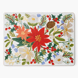 HOLIDAY BOUQUET CORK PLACEMATS SET OF 4