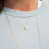 LETTER CHARM NECKLACE