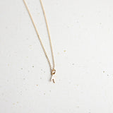 RESPECT GOLD CHARM NECKLACE