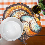 DIE CUT THANKSGIVING TURKEY PLACEMAT PACK