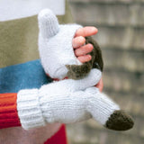 KNIT FLIP TOP MITTEN