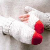 KNIT FLIP TOP MITTEN