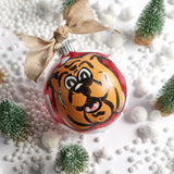 GAMEDAY HAND PAINTED GLASS BALL ORNAMENT