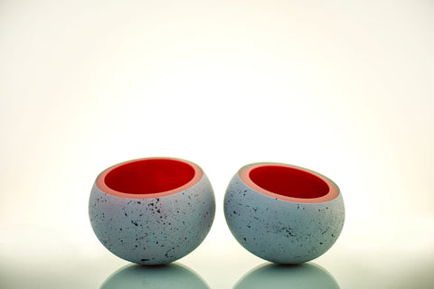 Cemeted Bowl Set | Handmade | Glass