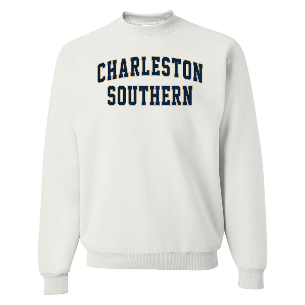 Core Crew Neck Sweatshirt, White - Charleston Southern Univ Camp product image