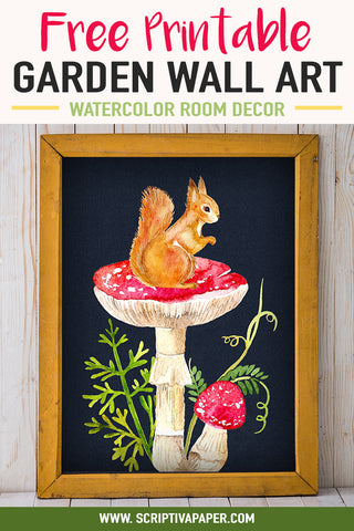 squirrel garden wall art decor pinterest