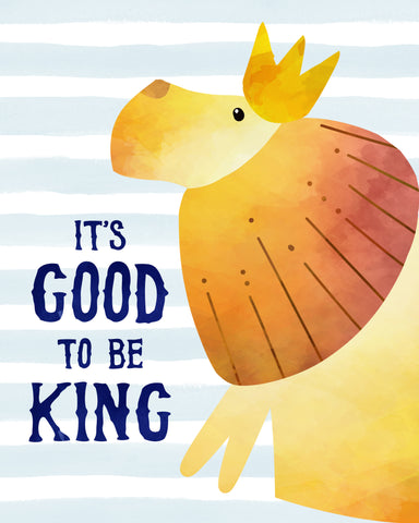 its good to be king lion wall decor for nursery or bedroom