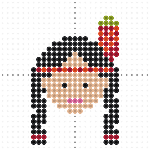 Indian perler bead template for thanksgiving fusion bead designs free