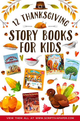 Thanksgiving Story Book Ideas for Kids
