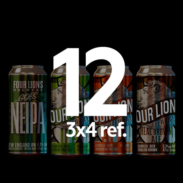 Four Lions Brewery Multi CAN pack - Four Lions Brewery
