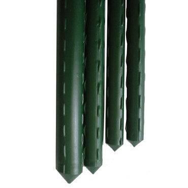 Green Vinyl Steel Stake - 4ft
