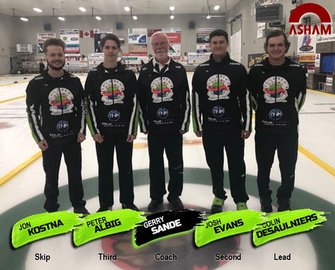 Team Kostna | Curling Team | Team Asham | Asham Curling Supplies