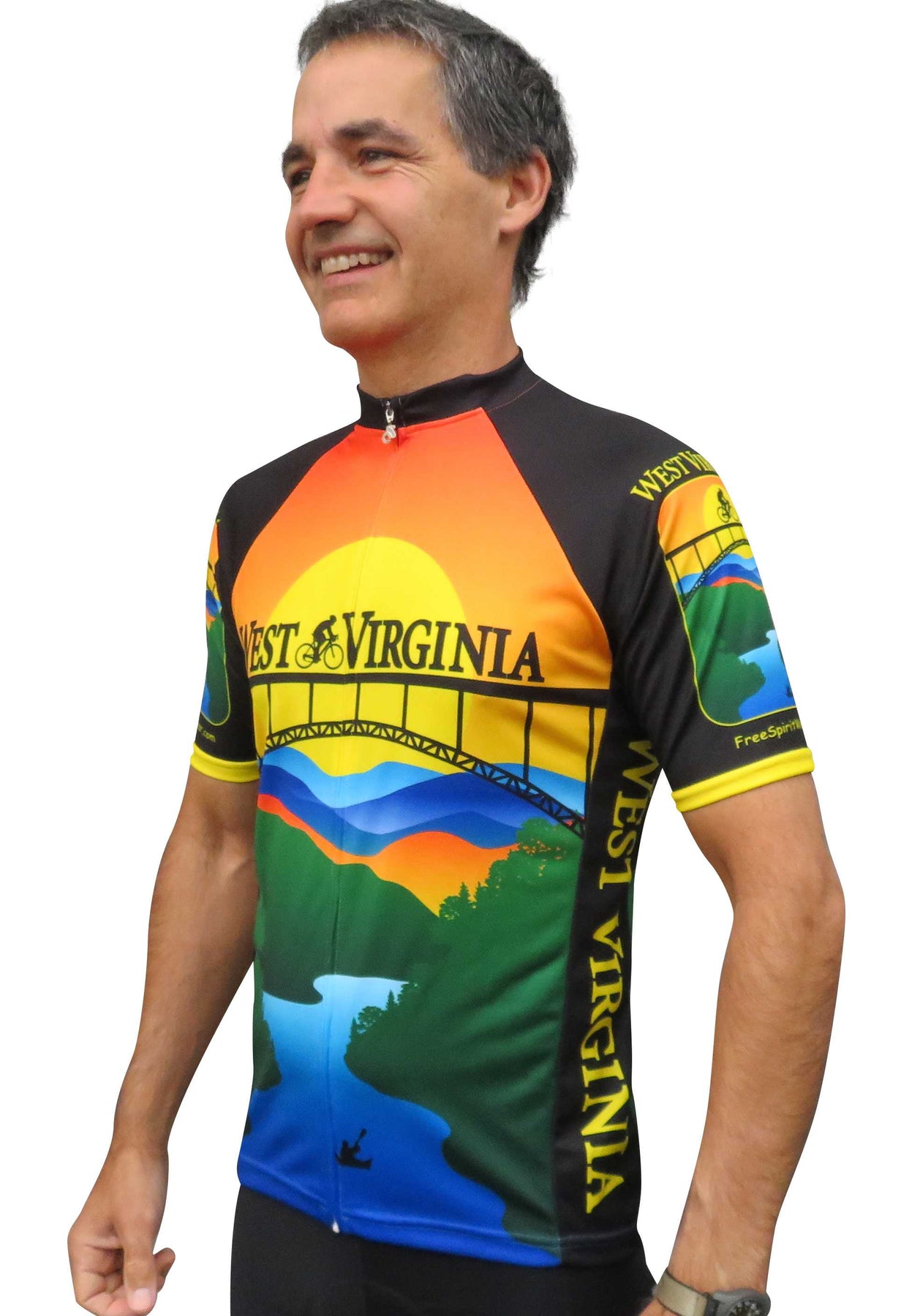 wvu cycling jersey