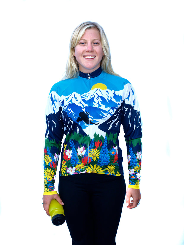 Download Womens "Awesome" Long Sleeve Bike Jersey | Free Spirit ...