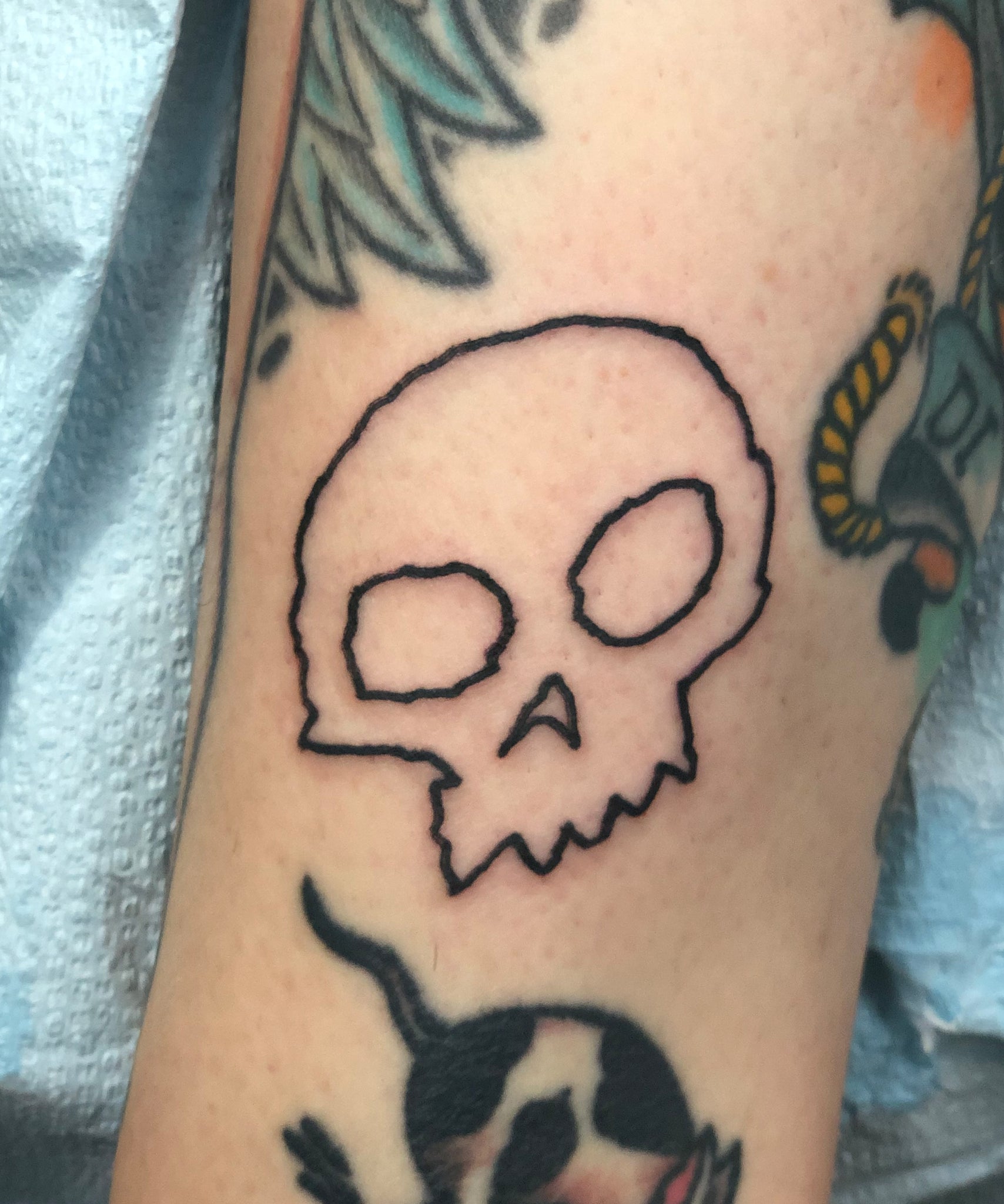 Metallica Hardwire Skull Tattoo  Skinhouse Studio