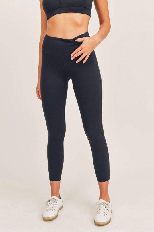 Dark Earth Mono B Solid Leggings