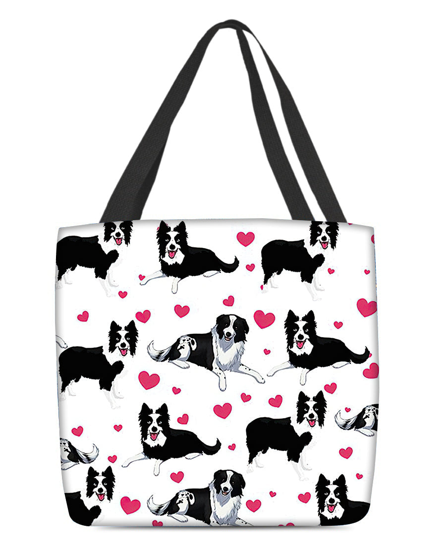 Cute Border Collie Tote Bag – OKBANDS