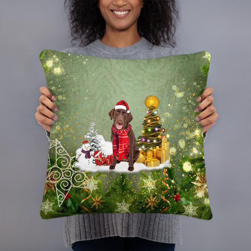 Christmas Pillow Covers 17.7x17.7 For Christmas Decorations