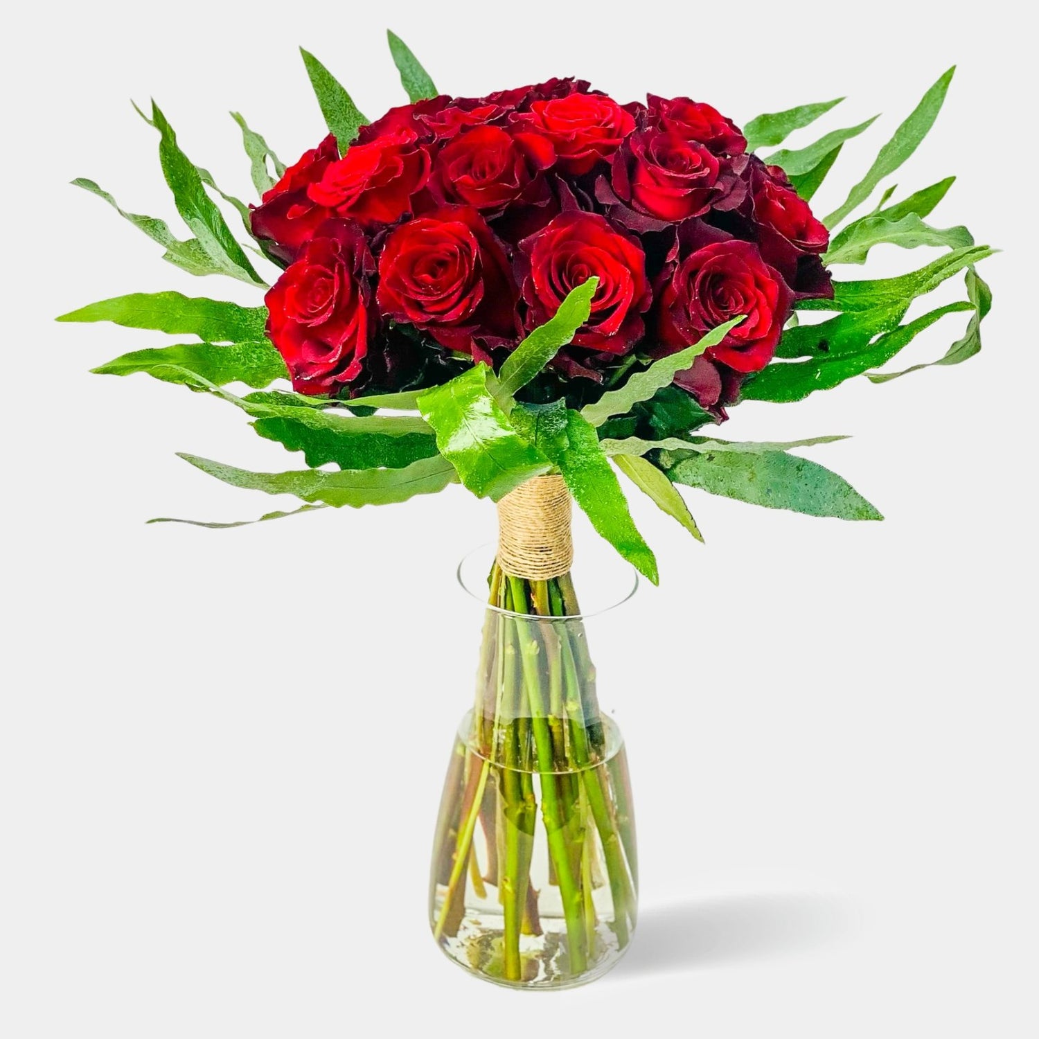 Elegante Ramo Rosas Rojas - Envío 24H | Jarrón 3€ – Persa Flores