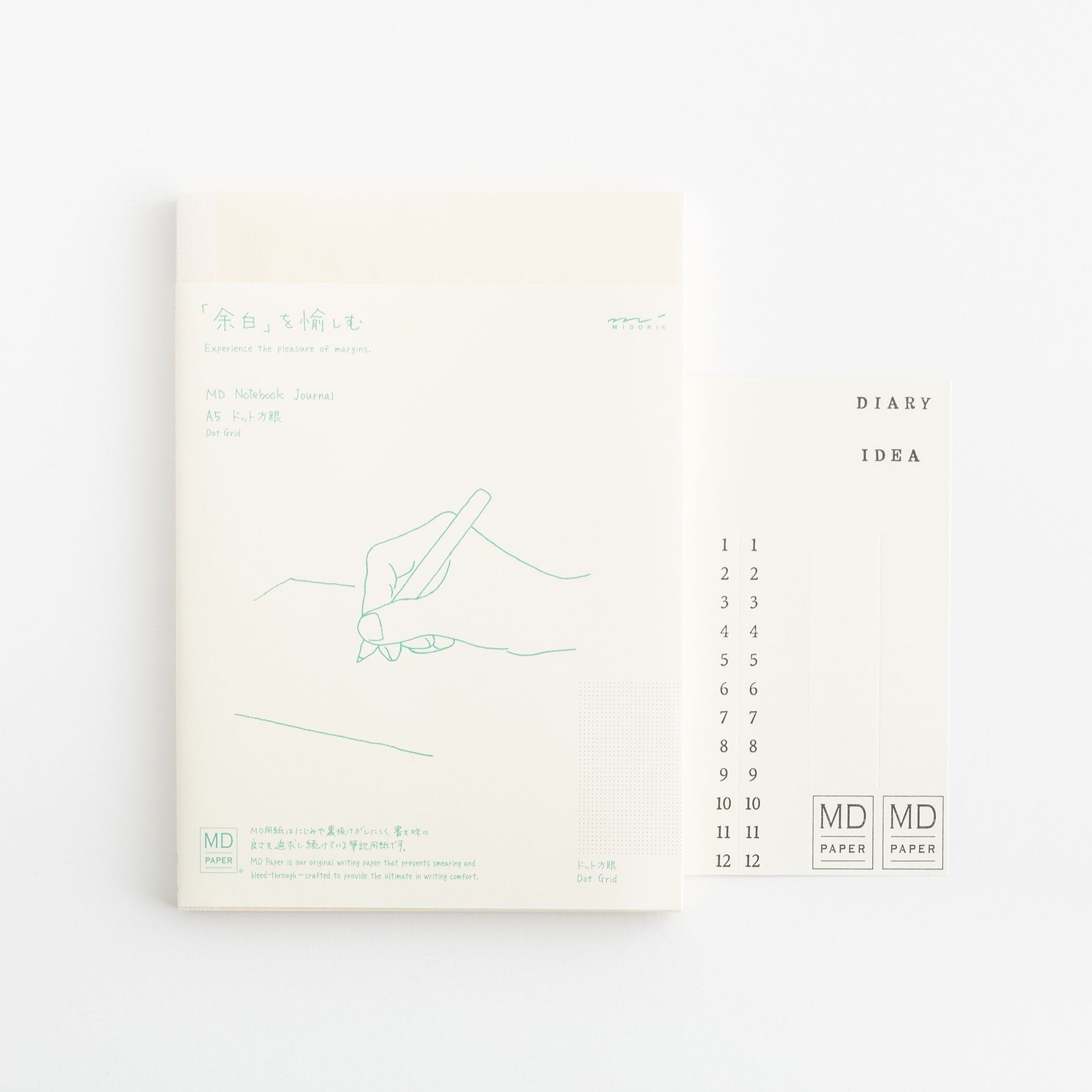 Midori MD Notebook Journal (A5 Dot Grid) — The Gentleman Stationer