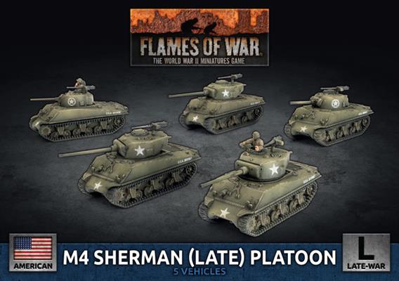 M4 Sherman (Late) Tank Platoon