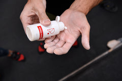 Redpoint climbing liquid chalk for climbing and bouldering friction formula
