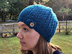 Eyelet Rib Knit Hat - Love.Life.Yarn