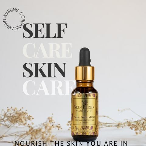 Skin Elixir Super Natural Oil with Black Seed Oil best skincare for menopause
