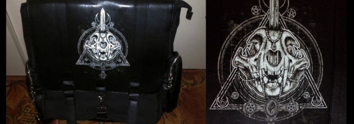 Gothic backpack