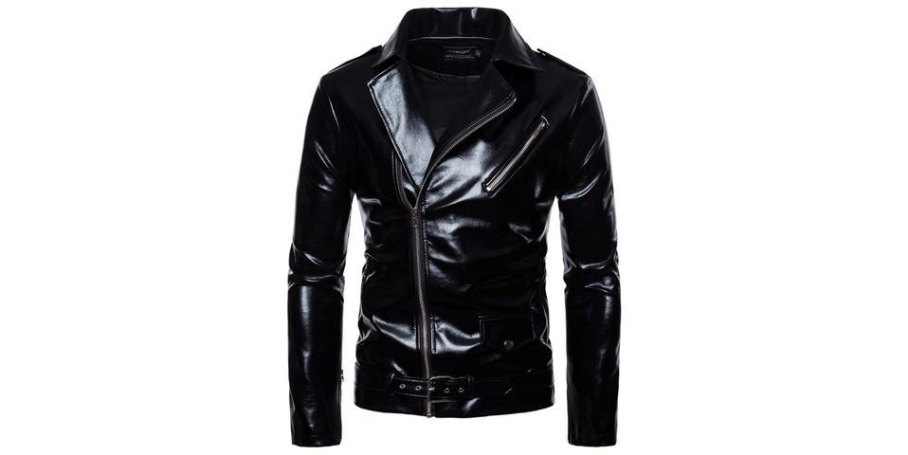 VESTE GOTHIQUE SATINÉ NOIR