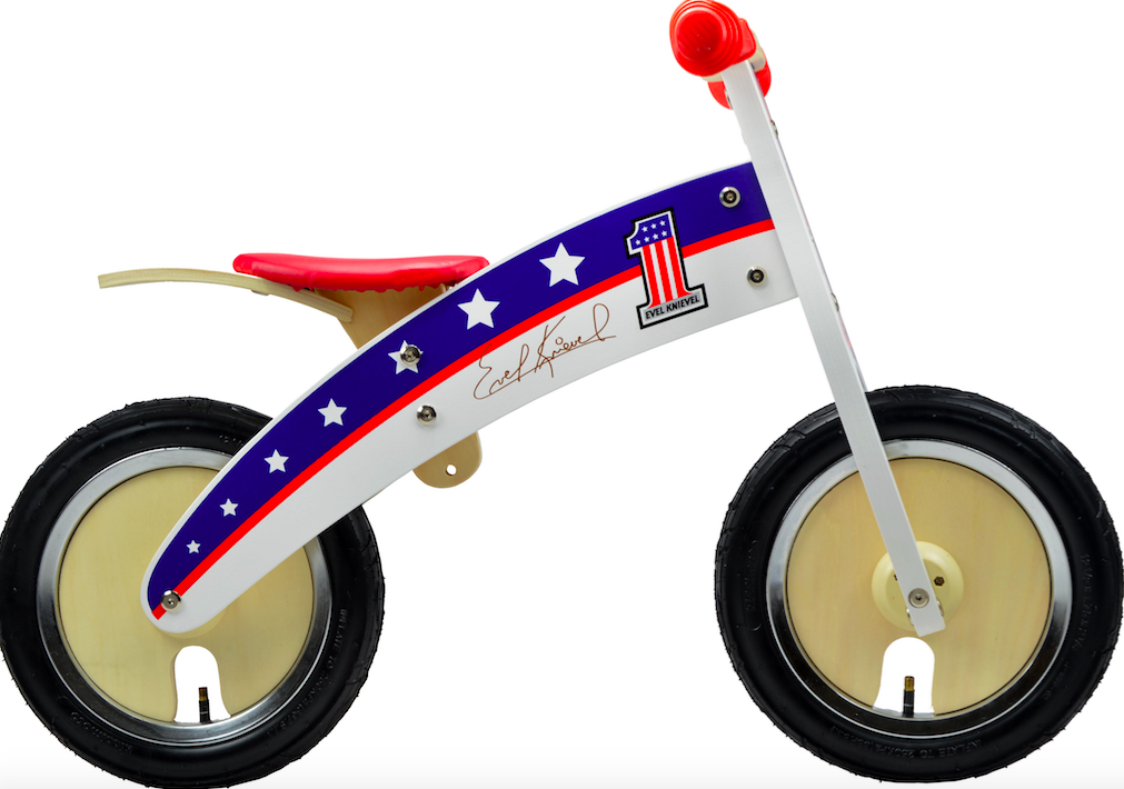 evel knievel balance bike