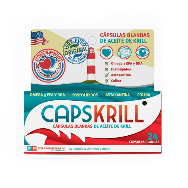 Aceite de Krill 30 cápsulas Naturagel EPHA DHA Omega 3