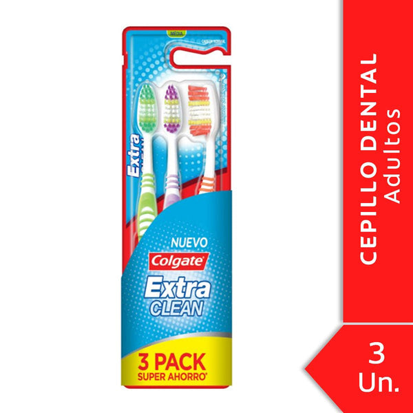 Colgate Cepillo de dientes limpio de boca entera 360, cepillo de dientes  suave para adultos, paquete de 4