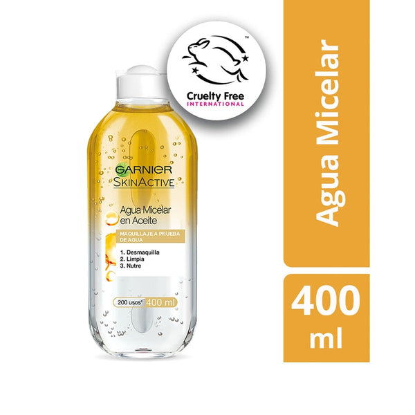 Agua Micelar Garnier Skin Active Rosas x 400 ml
