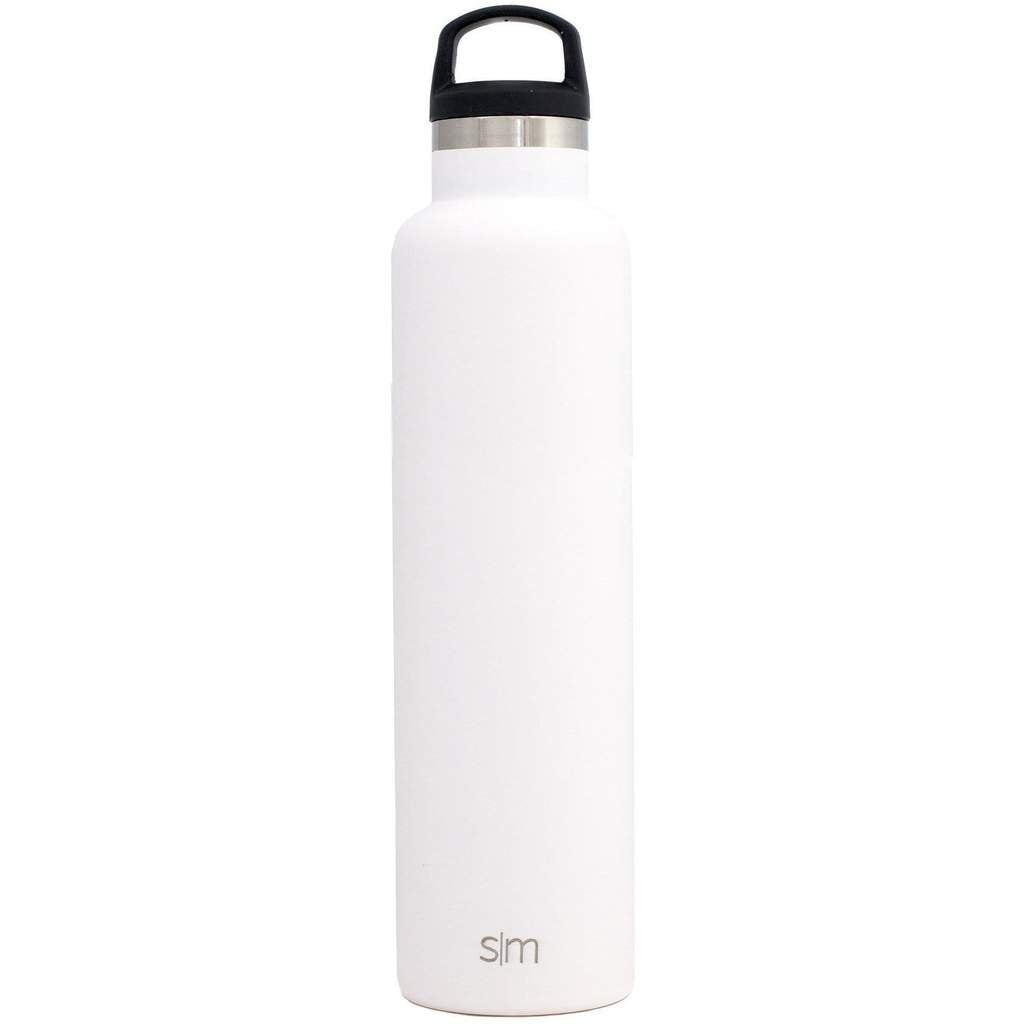 Simple Modern- Ascent Water Bottle, White, 24 oz.