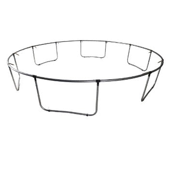 A trampoline frame.