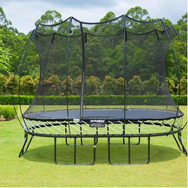 Springfree Oval Trampoline.